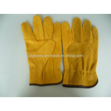 Driver Handschuh-Cow Hide Driver Handschuh-Leder Handschuh-Handschuh